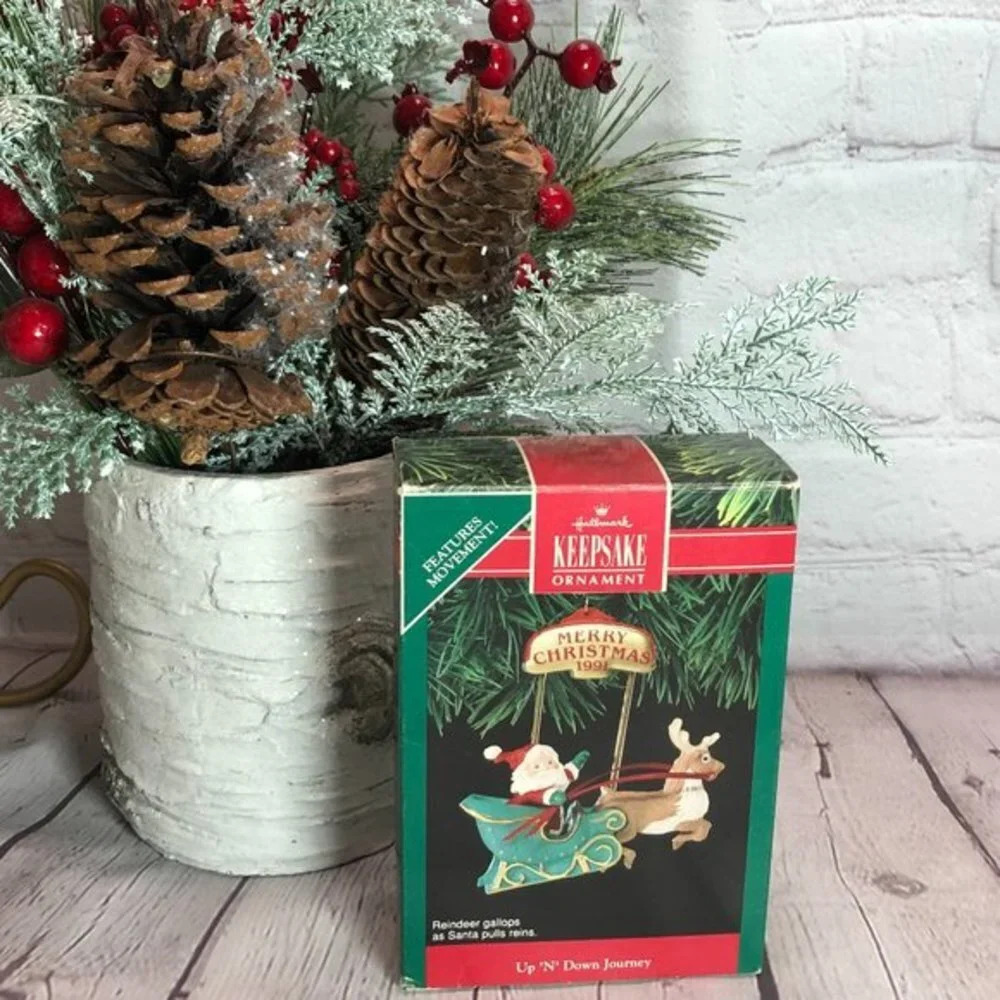 Hallmark keepsake vintage UP N DOWN JOURNEY ornament